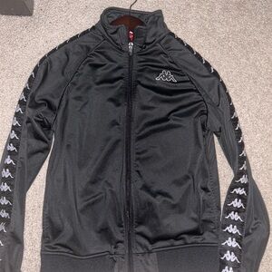 Kappa Black Track Jacket